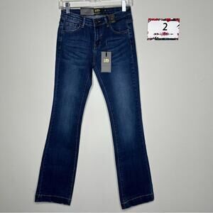 L&B size 2 Bootcut Jeans - dark wash non distressed denim